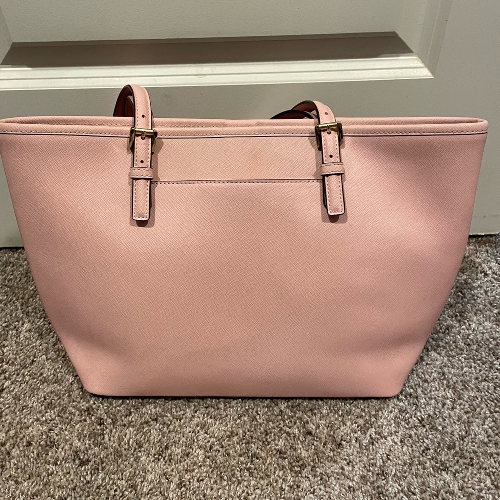 Price Drop Michael Kors Solid Blush Tote - image 3